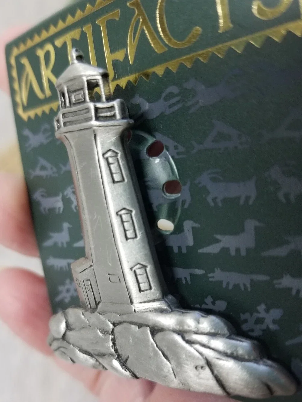 Vintage Lighthouse Brooch